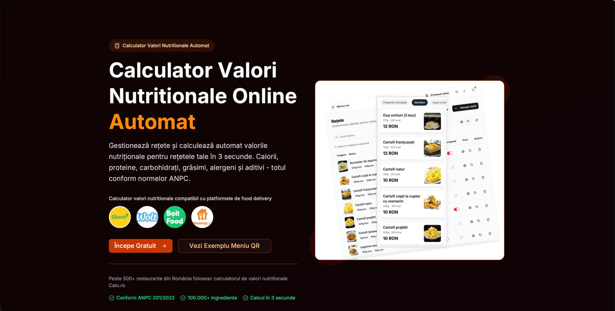 De ce restaurantele aleg Calo.ro