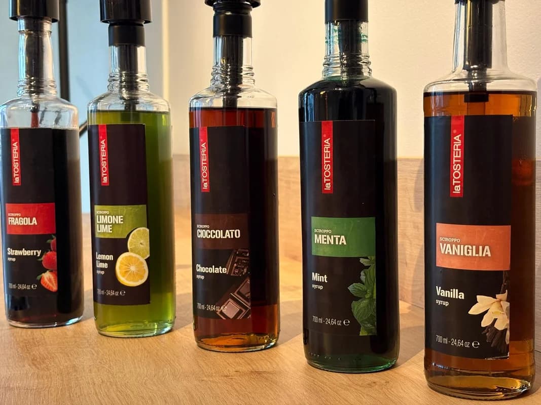 Sirop Ciocolata/ Vanilie/ Capsune / Menta / Lime / Piersici