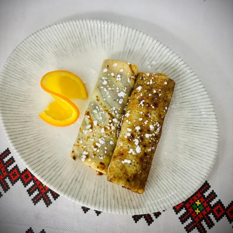 Clătite tradiționale cu crema de ciocolata