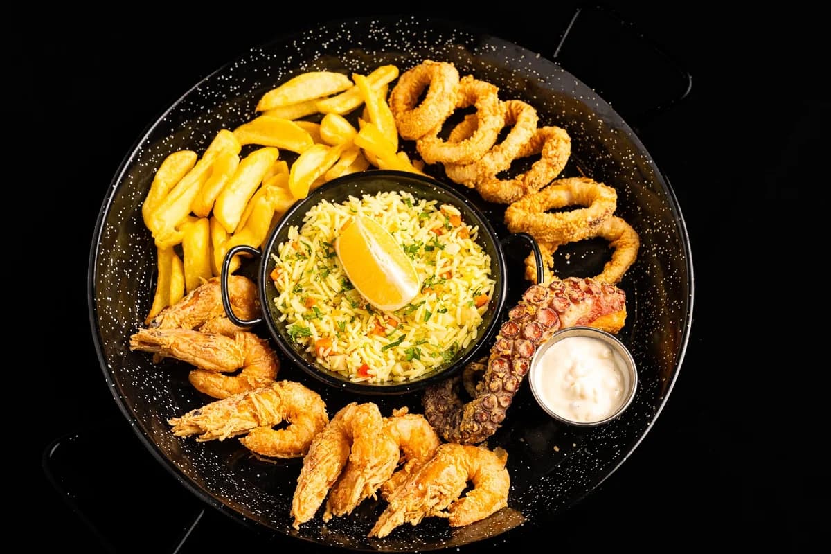 Combo 5- Octopus & Shrimps & Squid