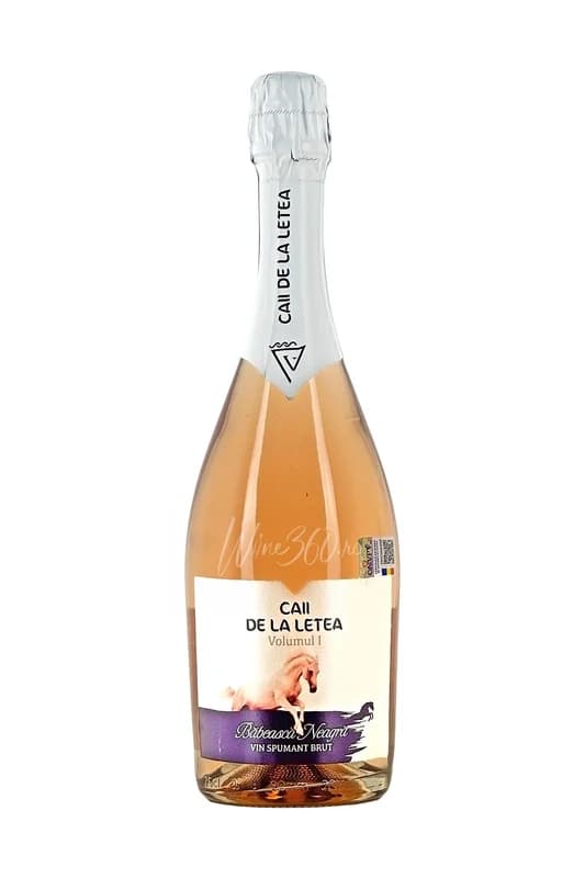 Spumant Caii de la Letea Aligote           Rosé Babeasca Neagră