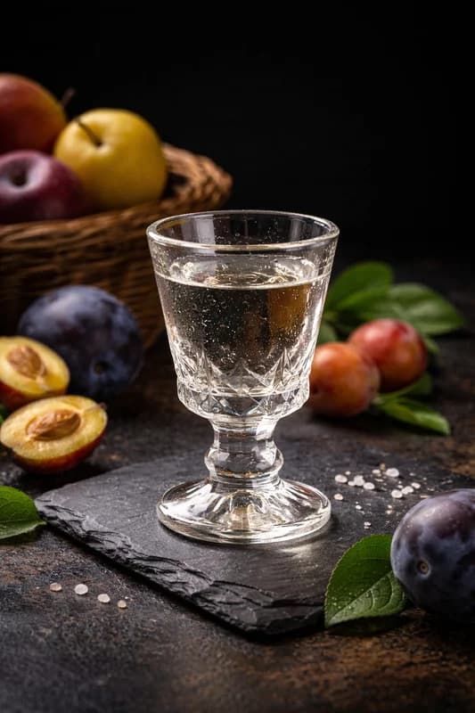 Pălinca casei Hanul Românești - Prune