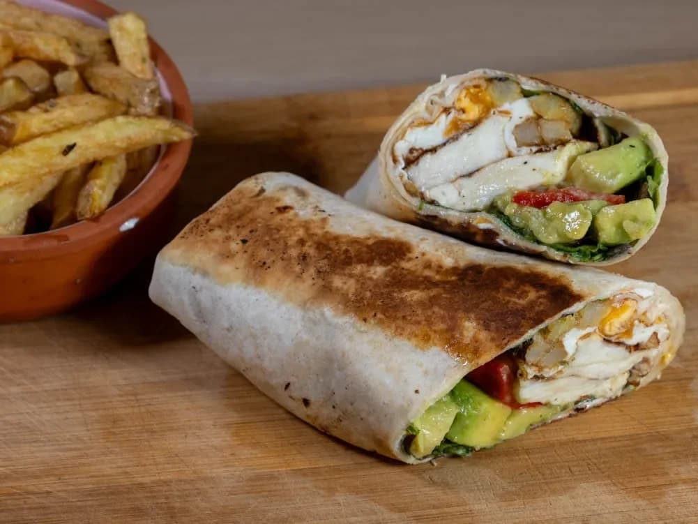 Wrap Halloumi & Avocado