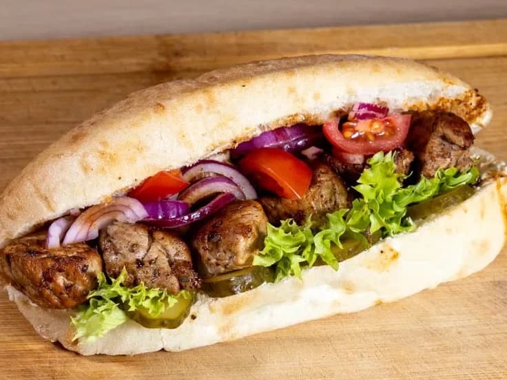 Panini Pork Souvlaki