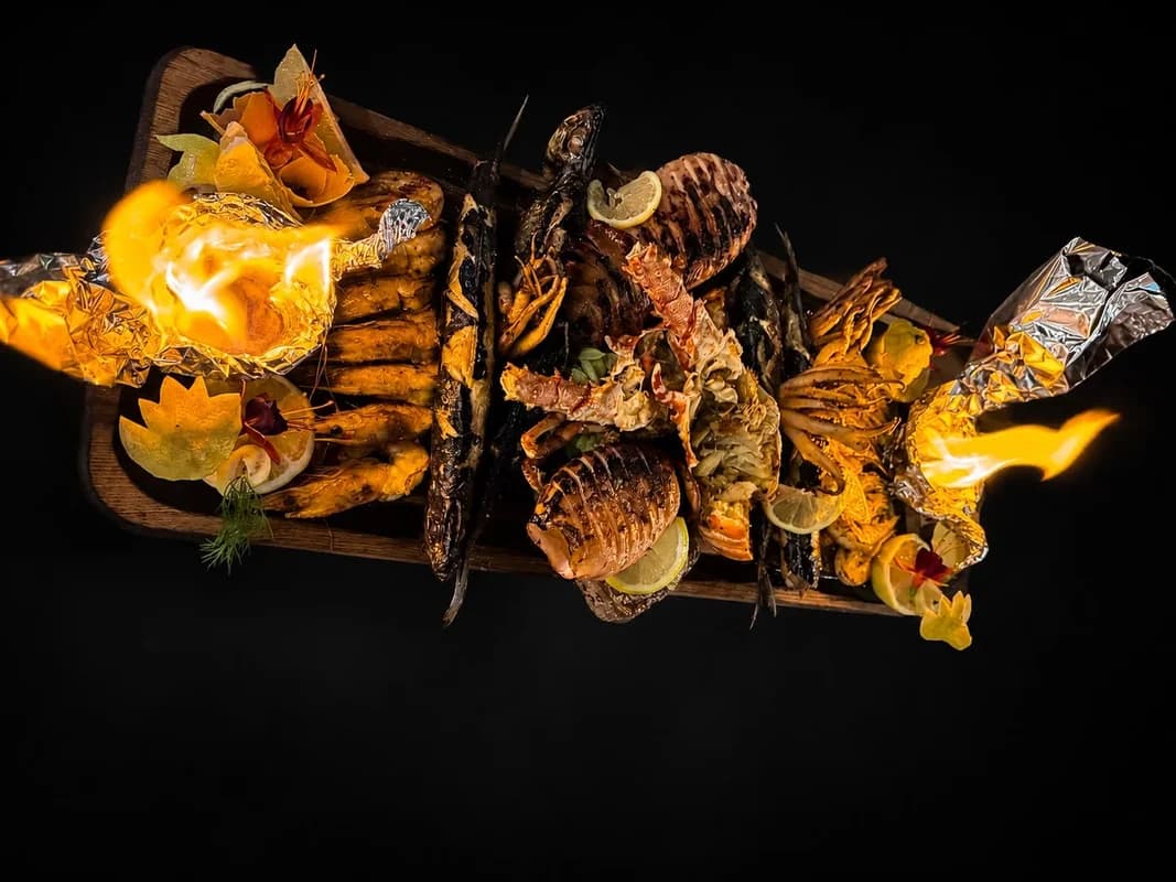 Platou Special See Food Grill by Han + 1 sticla de vin Aerosoli Alb/Rosé
